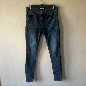 Express Dark Blue Women Jeggings
